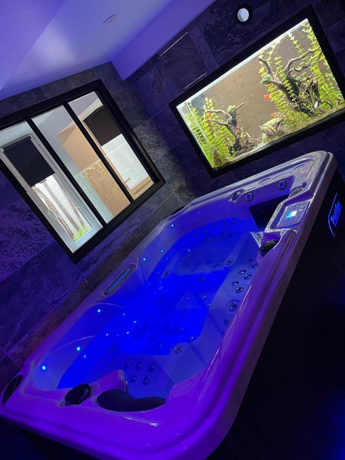 Apartamento Nuit De La Sagesse "Jacuzzi Terrasse Et Parking Prive" Ruan Exterior foto